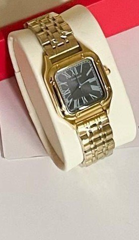 Gold & Black Santos De Cartier